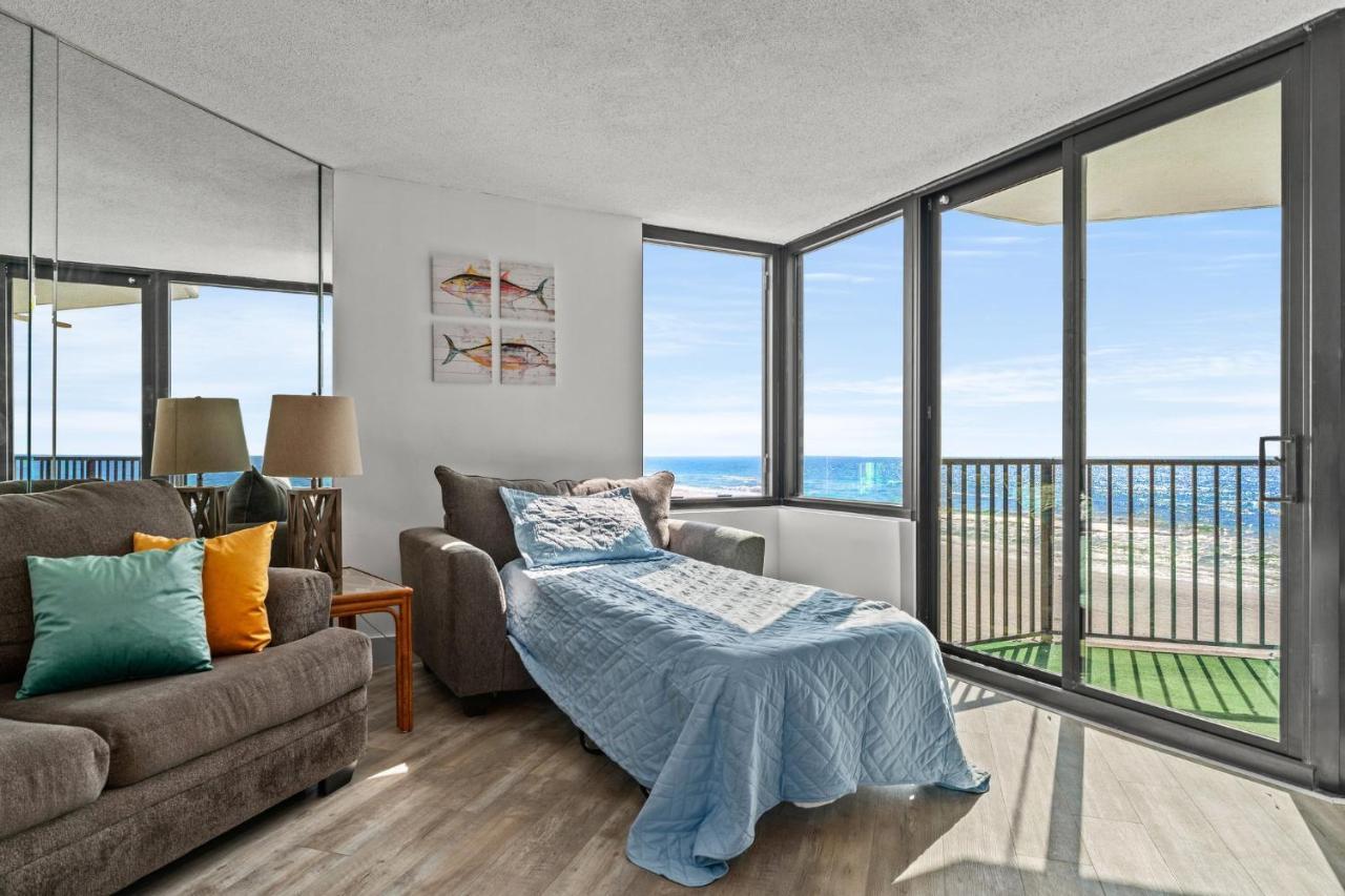شقة Ocean Front Views & Open Kitchen - Sunbird 603E بنما سيتي بيتش المظهر الخارجي الصورة