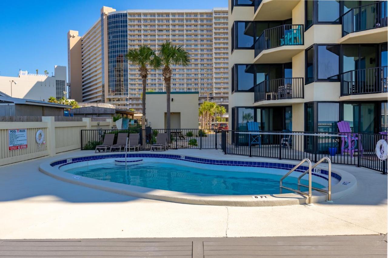شقة Ocean Front Views & Open Kitchen - Sunbird 603E بنما سيتي بيتش المظهر الخارجي الصورة
