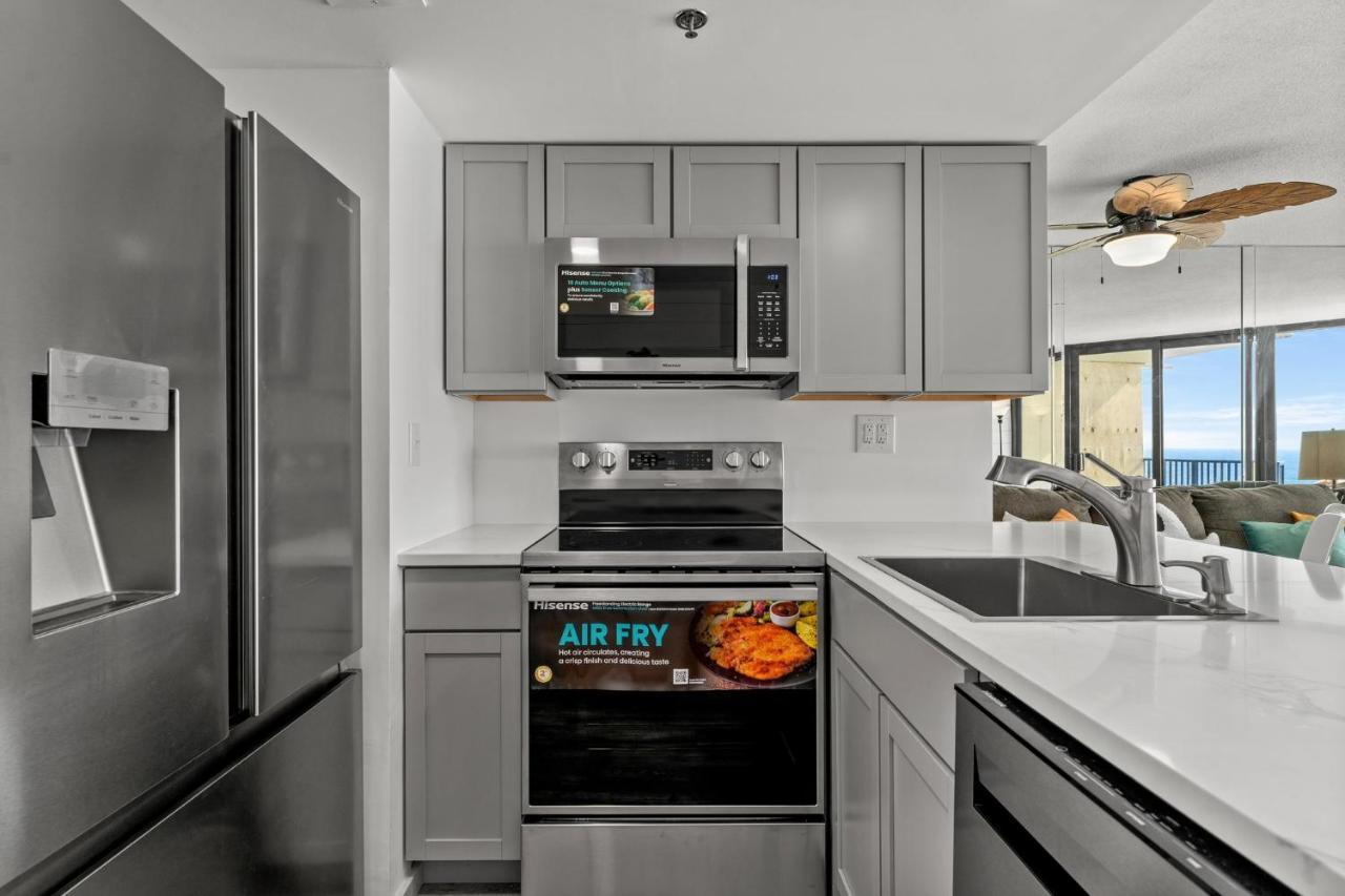 شقة Ocean Front Views & Open Kitchen - Sunbird 603E بنما سيتي بيتش المظهر الخارجي الصورة
